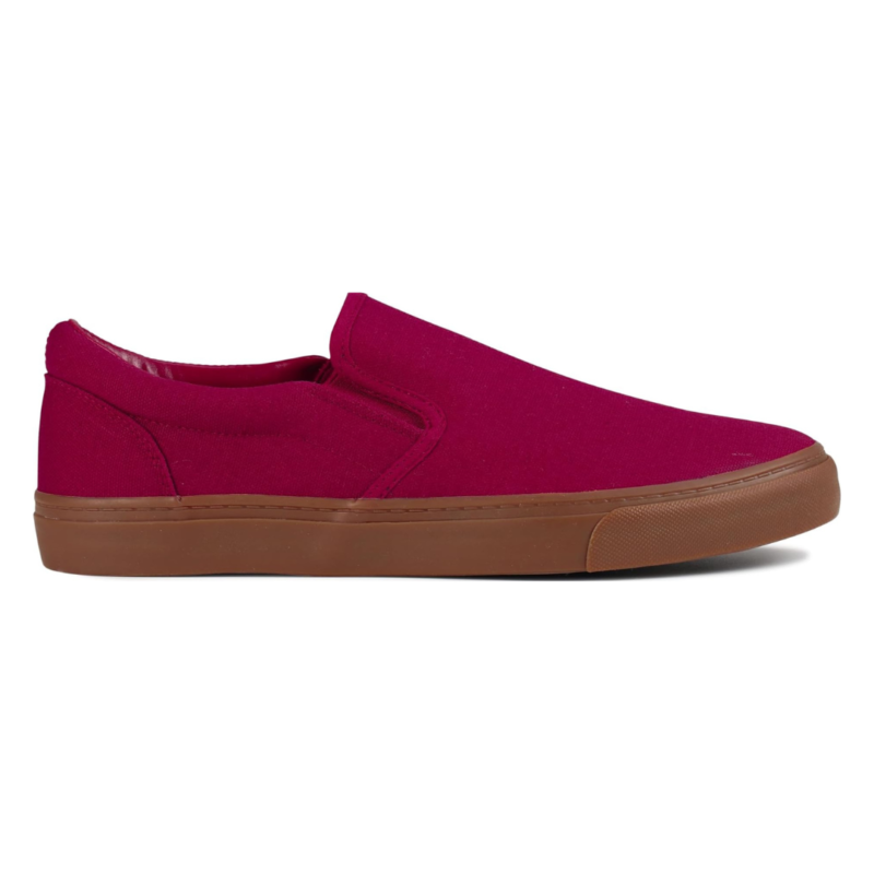 Lunovilla Men's Classic Low Top Slip-On Sneakers with Soft Insole | Gummaroon - Image 5
