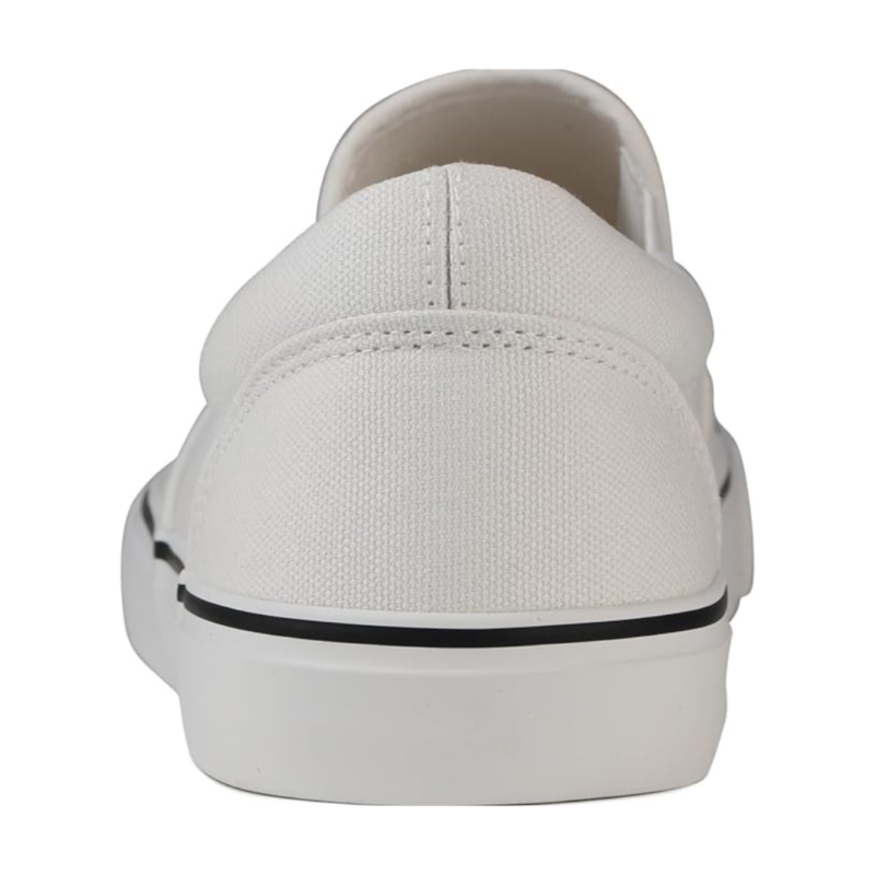 Lunovilla Men's Classic Low Top Slip-On Sneakers with Soft Insole | Whiteline - Image 7