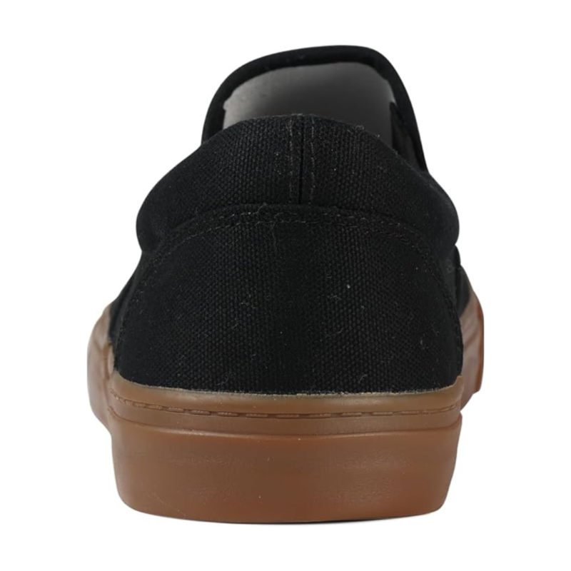 Lunovilla Men's Classic Low Top Slip-On Sneakers with Soft Insole | Gumblack - Image 7